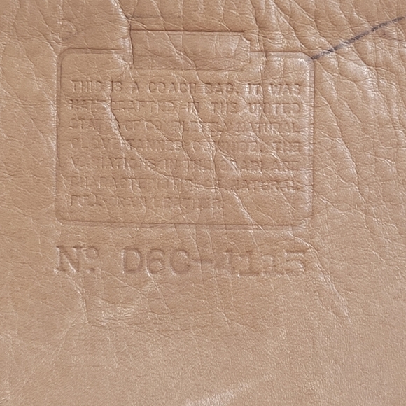 Coach Vintage Whitney Leather Saddle Flap Bag 4115. - Picture 10 of 16